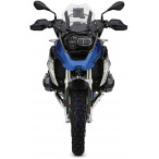 BMW Motorrad Windschild Rallye klar am Fahrzeug montiert 