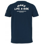 BMW Motorrad T-Shirt Make Life a Ride Herren nachtblau/weiss