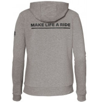 BMW Motorrad Zip-Hoodie Make Life a Ride Damen grau 