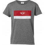 MINI T-Shirt Women Wing Logo C grau/coral Gr. M
