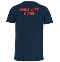 BMW Motorrad T-Shirt Make Life a Ride Herren navy/rot