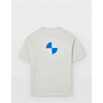 BMW T-Shirt Logo Kinder hellgrau