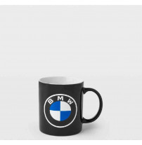 BMW Tasse Logo geprägt schwarz