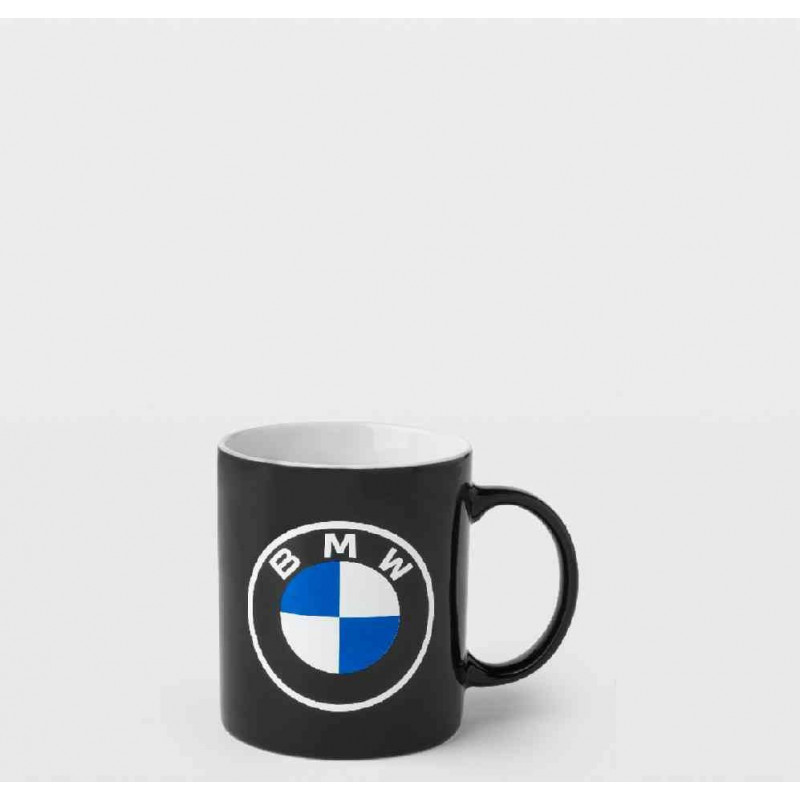 BMW Tasse Logo geprägt schwarz
