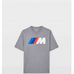 BMW M T-Shirt Logo Unisex grau