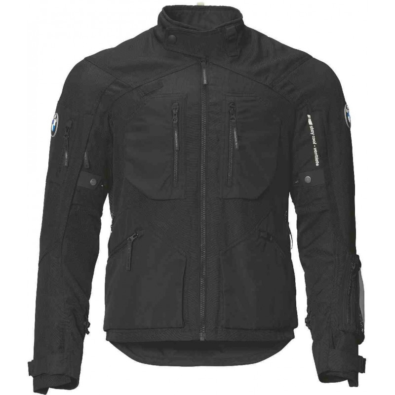 Jacke GS Rallye GTX schwarz Front Jacke GS Rallye GTX schwarz Front