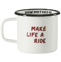 BMW Motorrad Tasse Make Life a Ride weiß