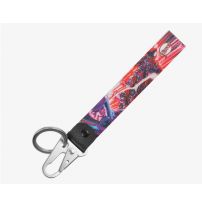 BMW Motorrad Schlüsselanhänger nightblue Ansicht flach mit Aufdruck