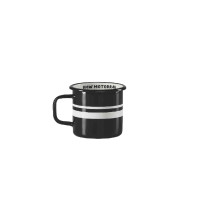 BMW Motorrad Tasse Enamel Cup Twin Stripes