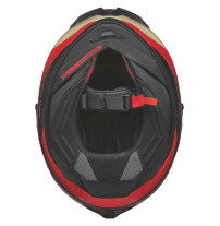 Helm Xomo Carbon Blast Unterseite