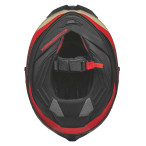 Helm Xomo Carbon Blast Unterseite