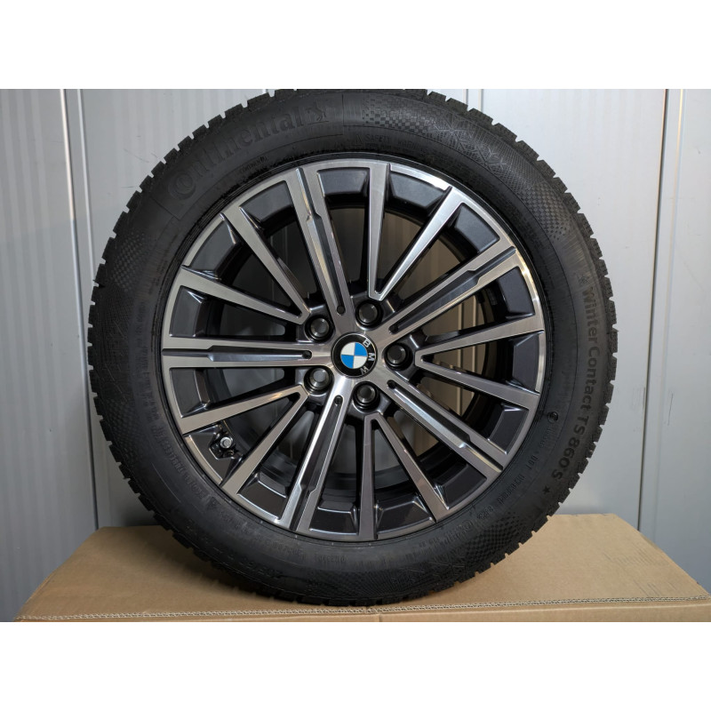 RDC Komplettrad Winter Gunmetal Grey hochglanzpoliert U06