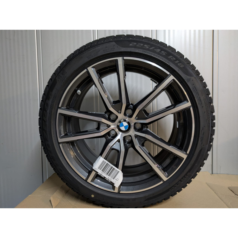 RDC Komplettrad Winter Orbitgrey glanzgefräst G20/G21/G22/G23/G42