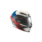 BMW Motorrad Helm M Pro Race circuit Seitenansicht mit klarem Visier