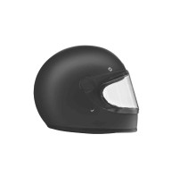 Helm Racer schwarz rechte Seite