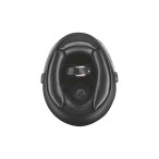 Helm Racer schwarz von unten