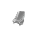 getöntes Windschild hoch