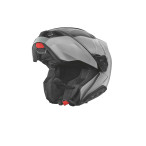 Eingebaut in Helm mit offenem Visier