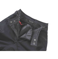 Hose schwarz offener Bund mit regendichtem Insert