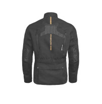 Jacke schwarz Rückansicht