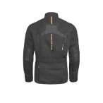 Jacke schwarz Rückansicht