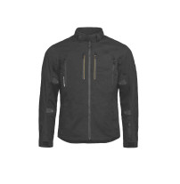 Jacke schwarz Frontansicht geschlossen