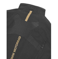 Jacke schwarz Rücken Nacken