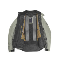 Jacke oliv Fontansicht offen