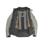 Jacke oliv Fontansicht offen