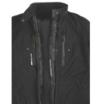 Kragen Frontreißverschluss Jacke GS Coro schwarz