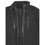 Kragen Frontreißverschluss Jacke GS Coro schwarz