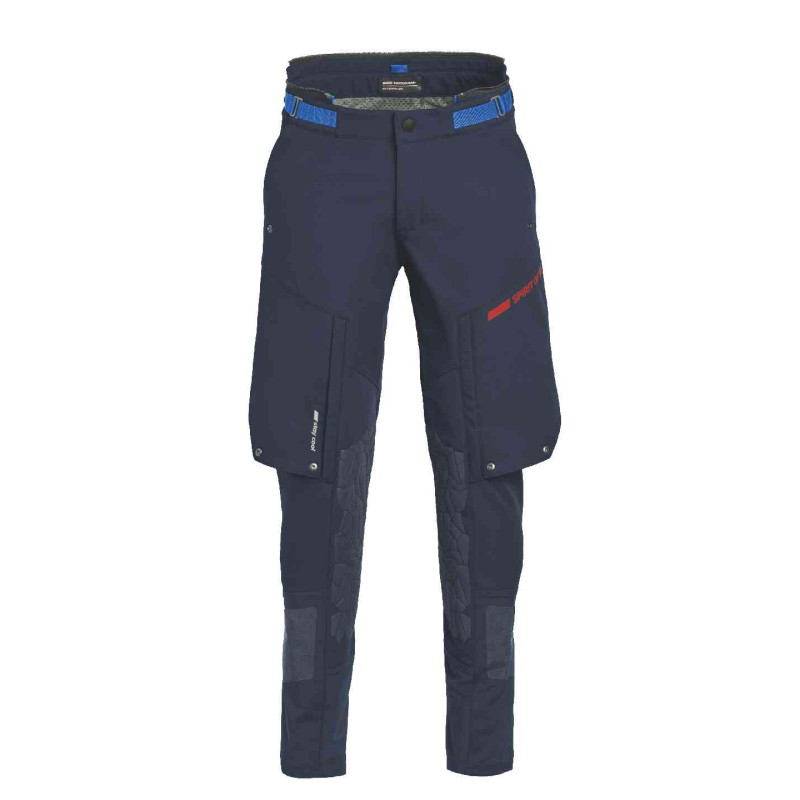 BMW Motorradhose GS Trophy dunkelblau Vorderseite