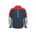 BMW Motorrad Jacke GS Rallye blau/rot Rückseite