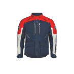 BMW Motorrad Jacke GS Rallye blau/rot Front