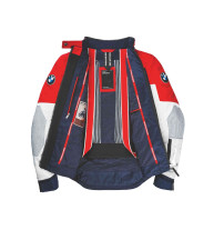 BMW Motorrad Jacke GS Rallye blau/rot Damen Frontansicht offen