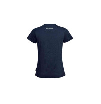 T-Shirt BMW Motorrad Damen Rückseite marineblau