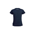 T-Shirt BMW Motorrad Damen Rückseite marineblau