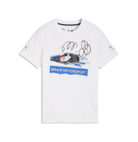BMW T-Shirt MMS Kids Car Graphic Puma weiss Front
