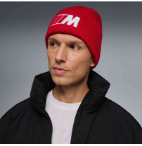 BMW M Beanie getragen Frontansicht