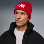 BMW M Beanie getragen Frontansicht
