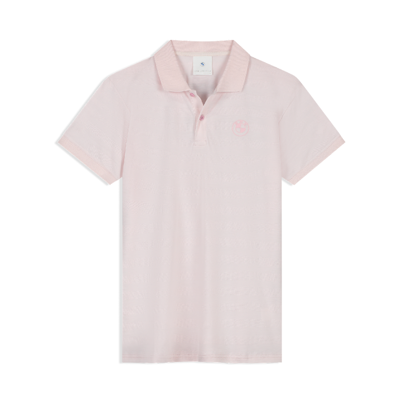 BMW Poloshirt Performance Damen Pink Frontansicht