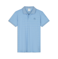 BMW Poloshirt Performance blau Vorderseite