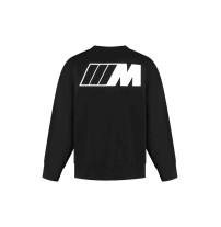 BMW M Pullover Logo Reverse Unisex  black rückseite