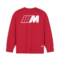 BMW M Pullover Logo Reverse Unisex rot Rückseite