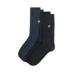 2 Paar BMW Socken Logo in schwarz und blau