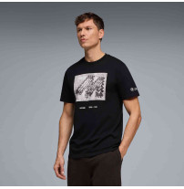 BMW M T-Shirt Grafik 2 schwarz Frontansicht
