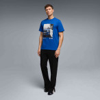 BMW M T-Shirt Grafik 1 Front Komplettansicht blau