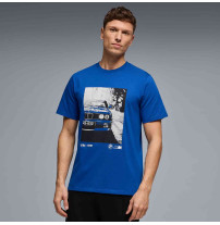 BMW M T-Shirt Grafik 1 Front nah blau