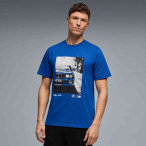 BMW M T-Shirt Grafik 1 Front nah blau
