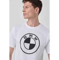 BMW T-Shirt Logo Unisex Front Logo getragen